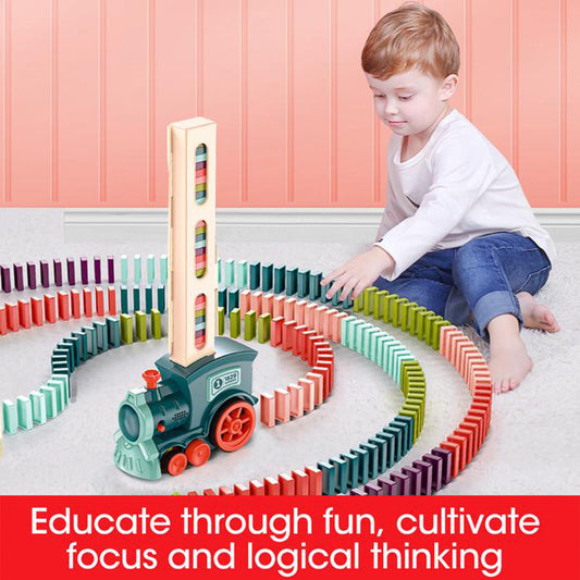 Exciting Domino Train Puzzle – Educational Toy