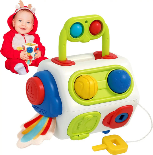 9 in 1 Busy Board Toy For Fine Motor Skills