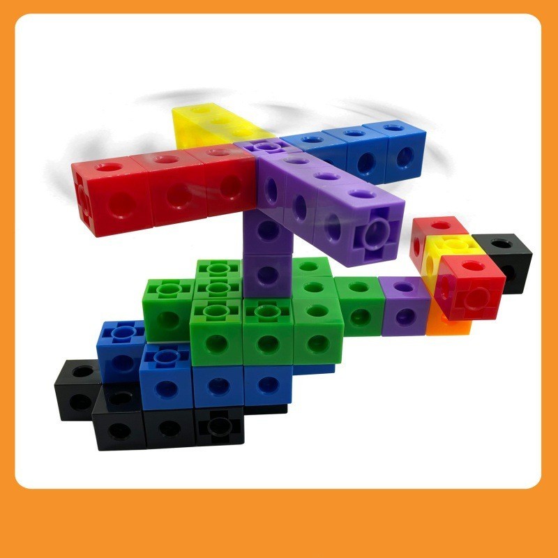Puzzle Magic Cube Blocks With Fun Learning Cards