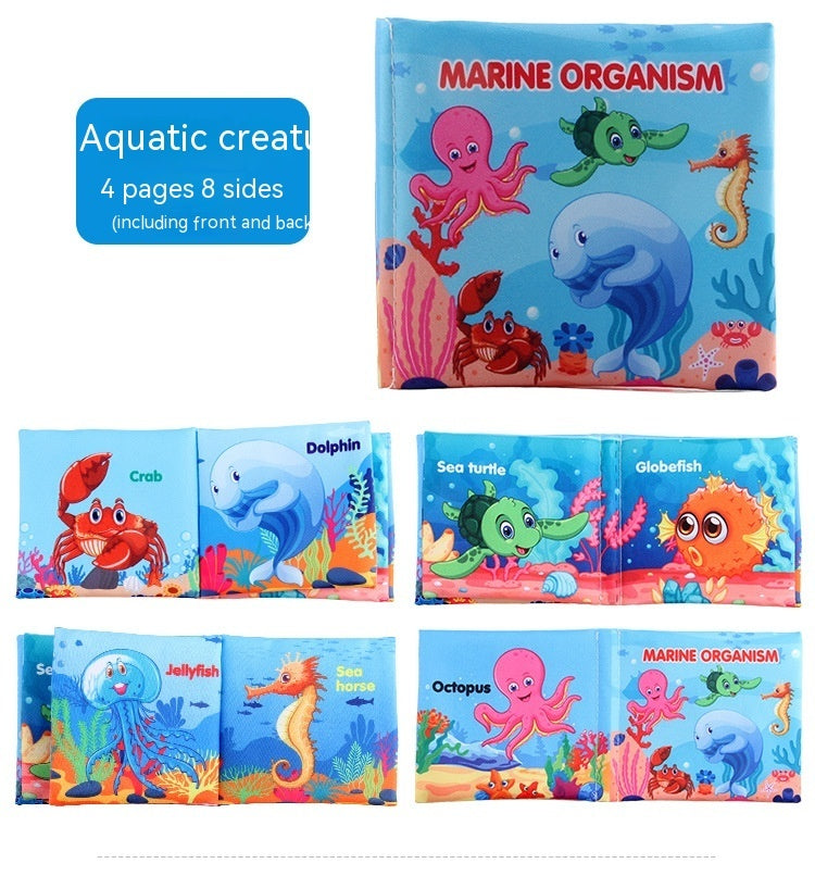 Sensory Stimulating Cloth Book For Infant Development
